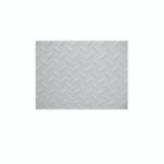 Patterned stainless steel plate (optional )
